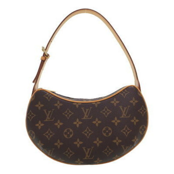 Louis Vuitton Monogram Croissant Pochette Shoulder Bag - Picture 1 of 8